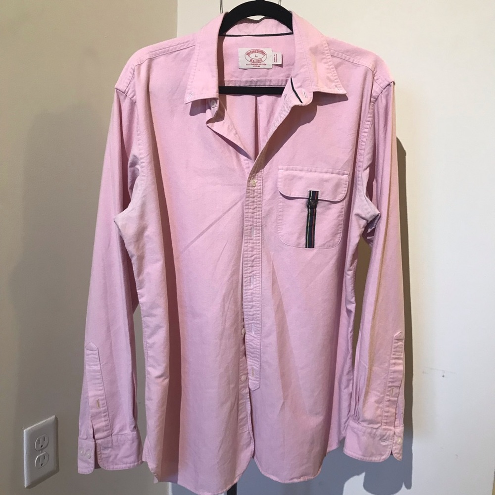 Brooks Brothers Pink LS Button Down